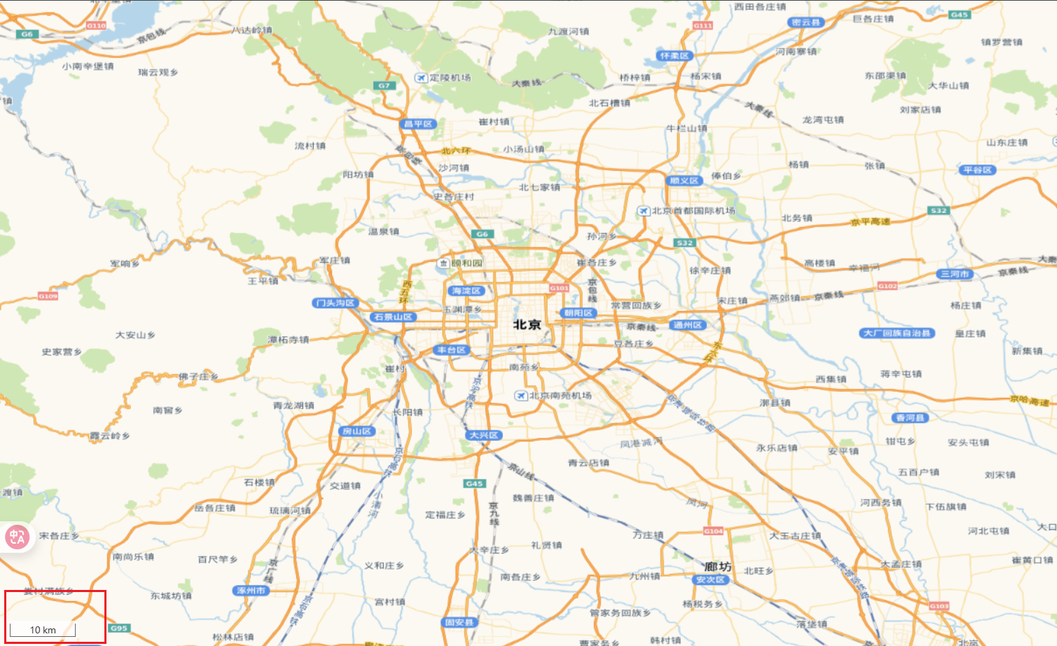 比例尺控件示例